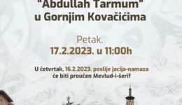 Svečano otvorenje džamije “Abdullah Tarmum” u Gornjim Kovačićima 17. februara