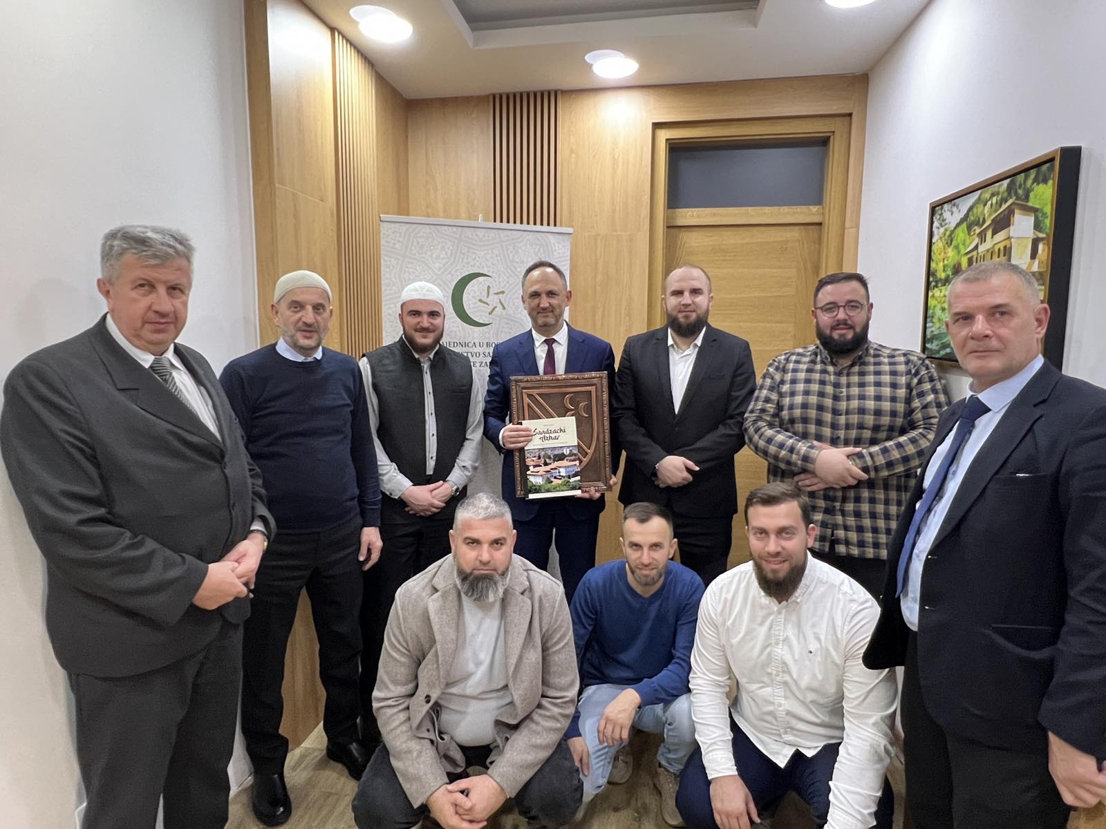 Medžlis Islamske zajednice Sarajevo posjetili direktor medrese Gazi Isa-beg i glavni imam MIZ Novi Pazar