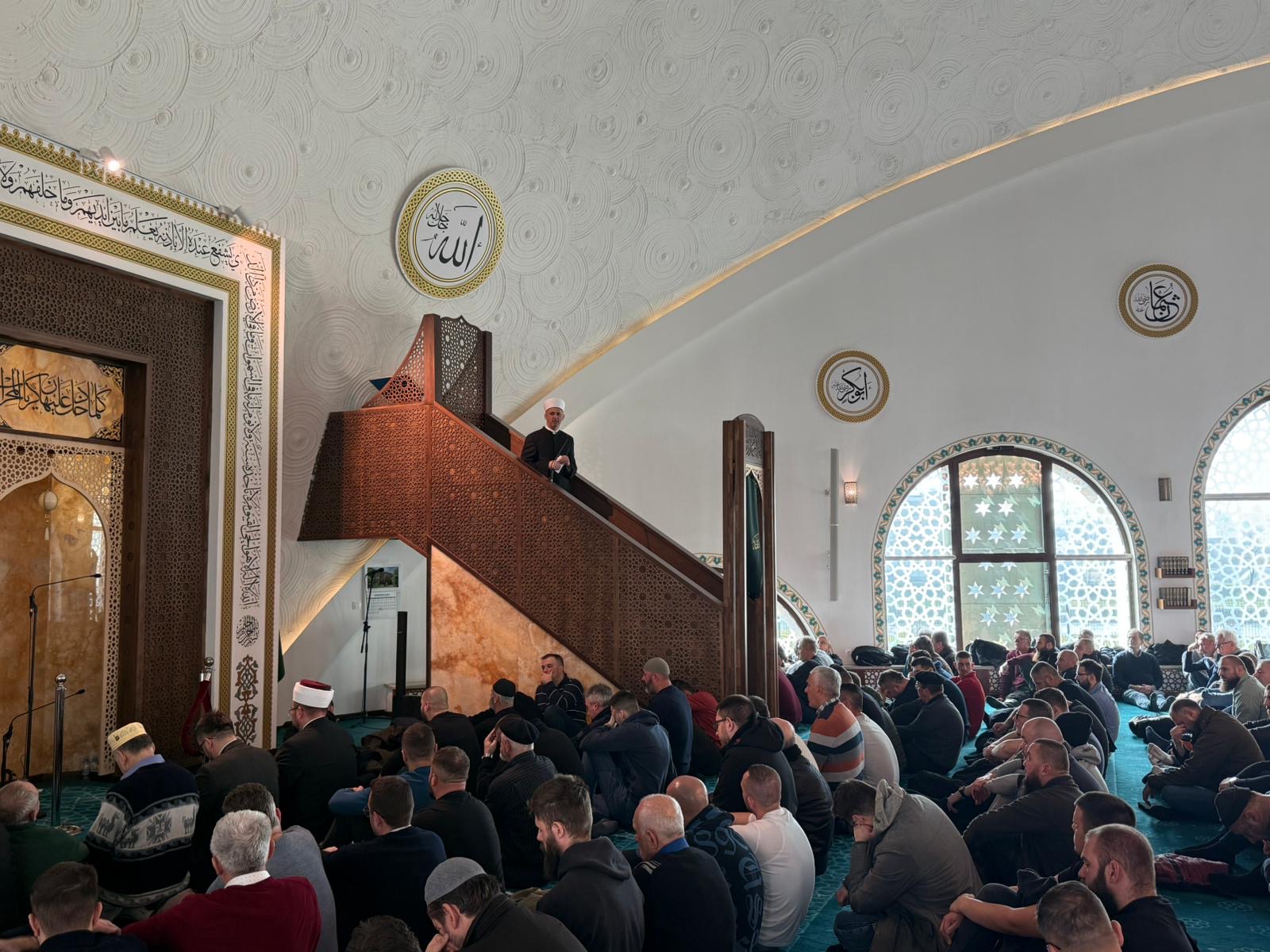 Glavni imam održao hutbu u Centralnoj džamiji na Ilidži