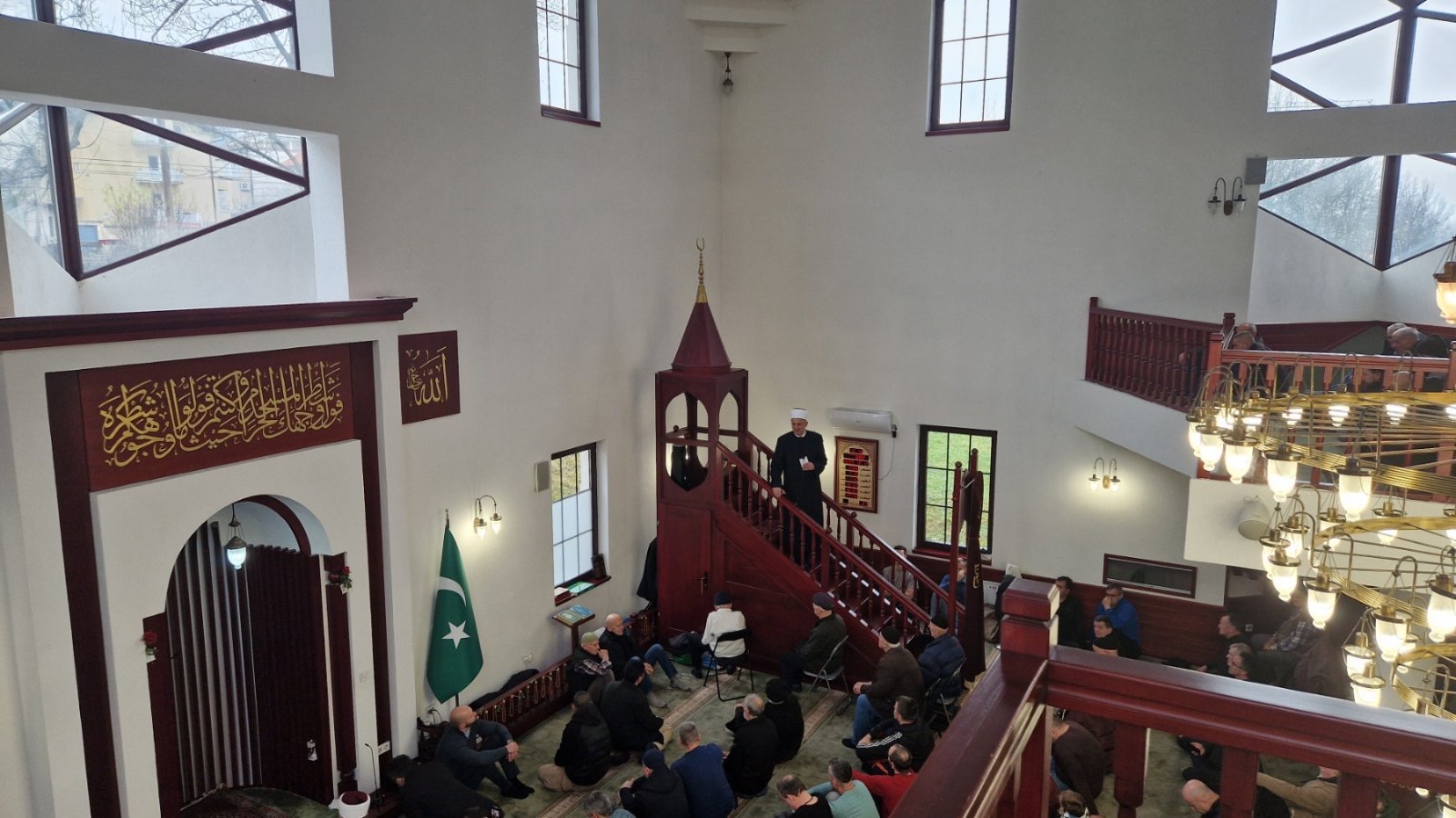 Glavni imam dr. Abdulgafar Velić održao hutbu u Bosanskoj džamiji