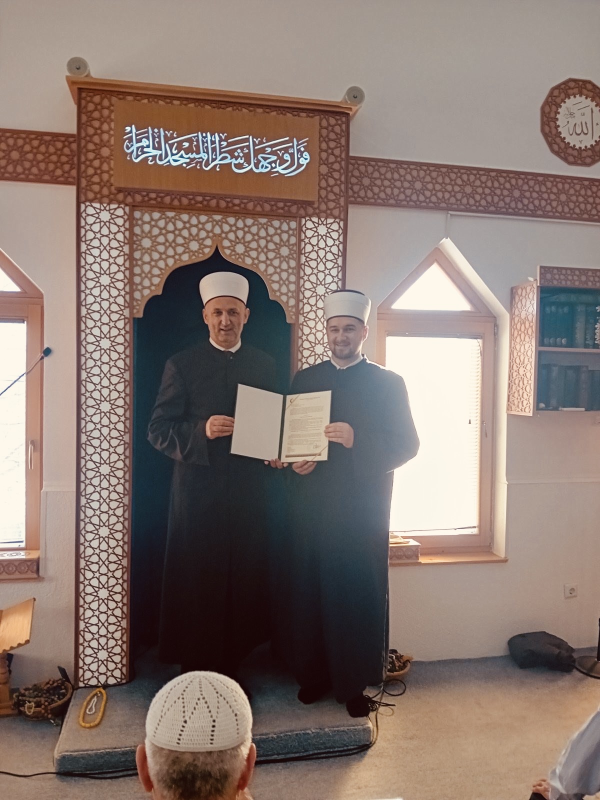 Uručen dekret novom imamu u džematu Heća Mahala