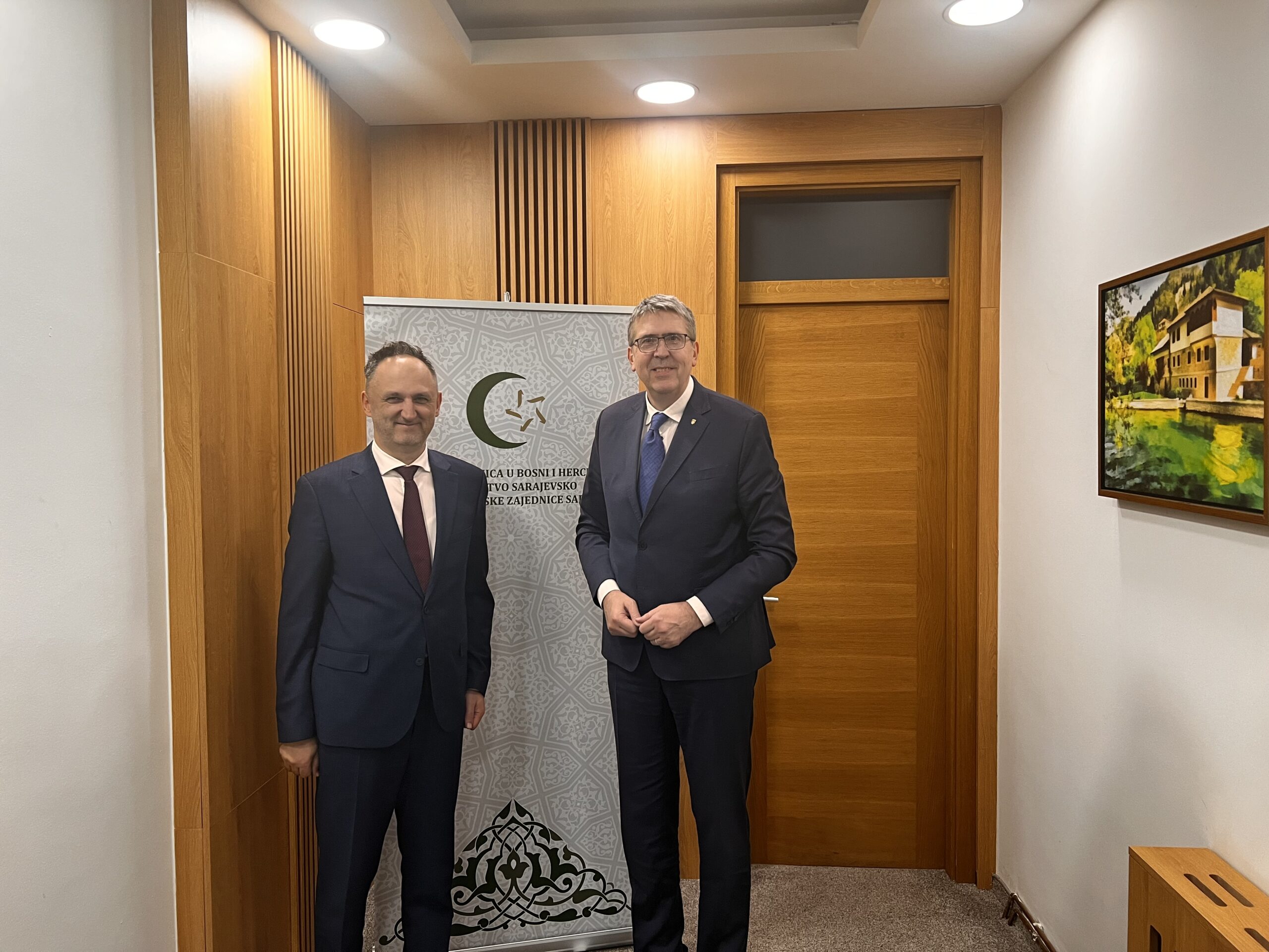 Gradonačelnik Samir Avdić posjetio Medžlis Islamske zajednice Sarajevo