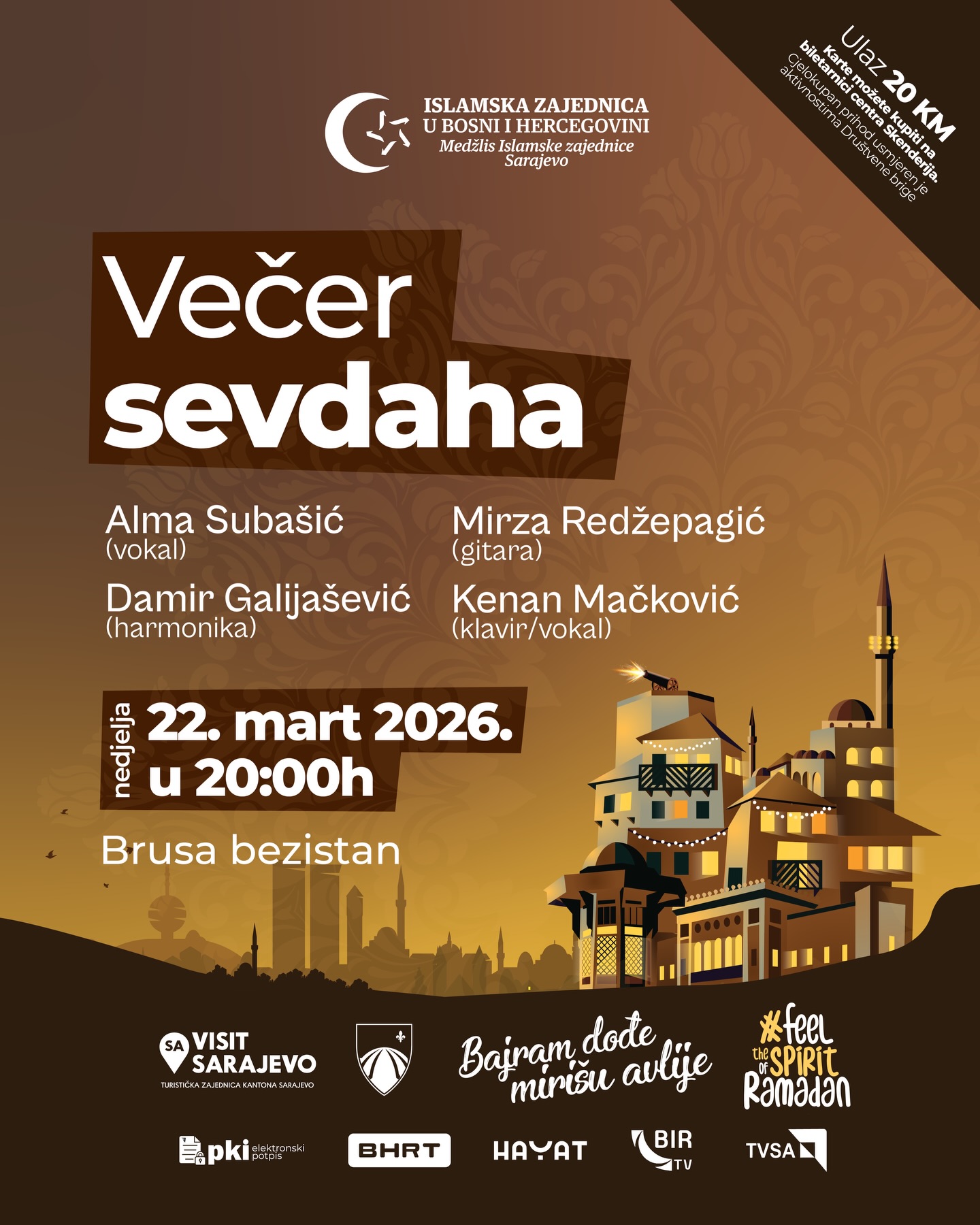 ‘Bajram dođe, mirišu avlije’: Treći dan Bajrama posvećen sevdalinci