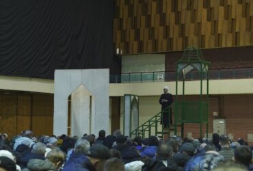 Bajram-namaz u KSC Skenderija