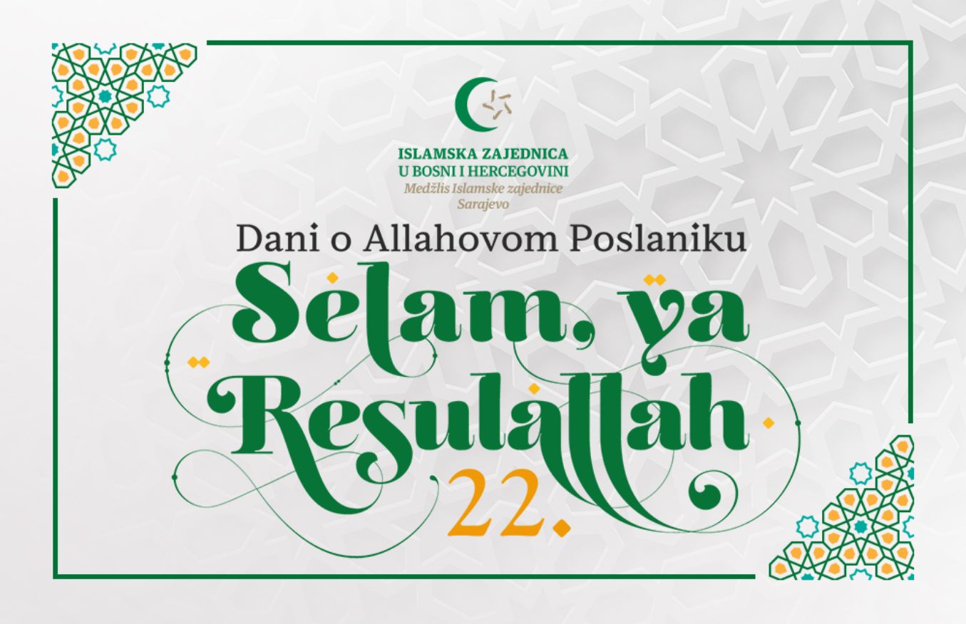 Manifestacija „Selam ya Resulallah“ počinje u ponedjeljak: Centralni mevlud u Begovoj džamiji